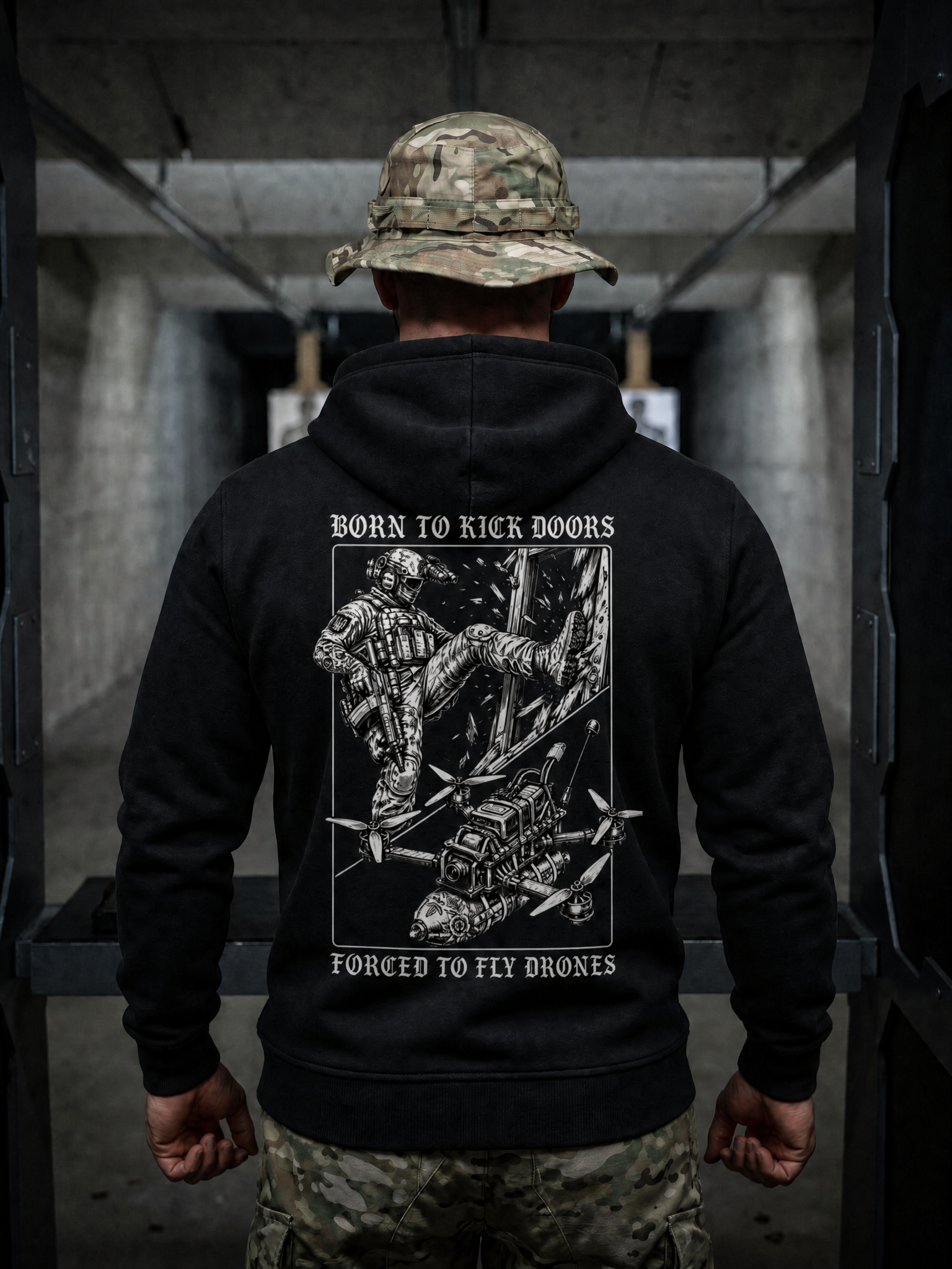 Born To Kick Doors Hoodie