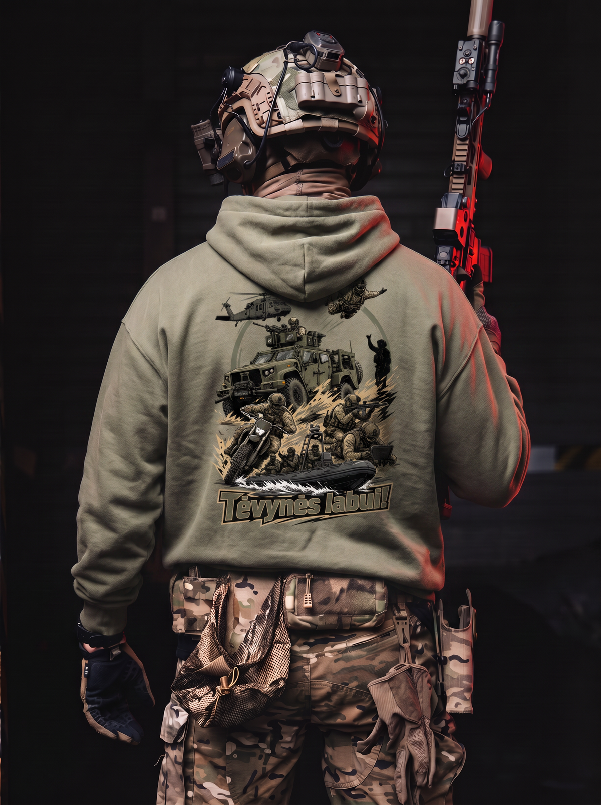 Tėvynės labui! Hoodie